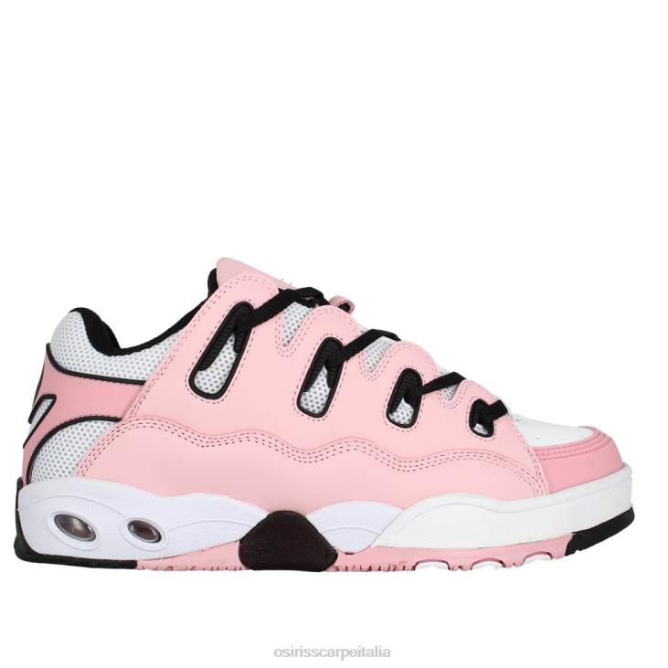 Osiris unisex d3 eg Z8JT7 scarpa rosa/bianco/nero