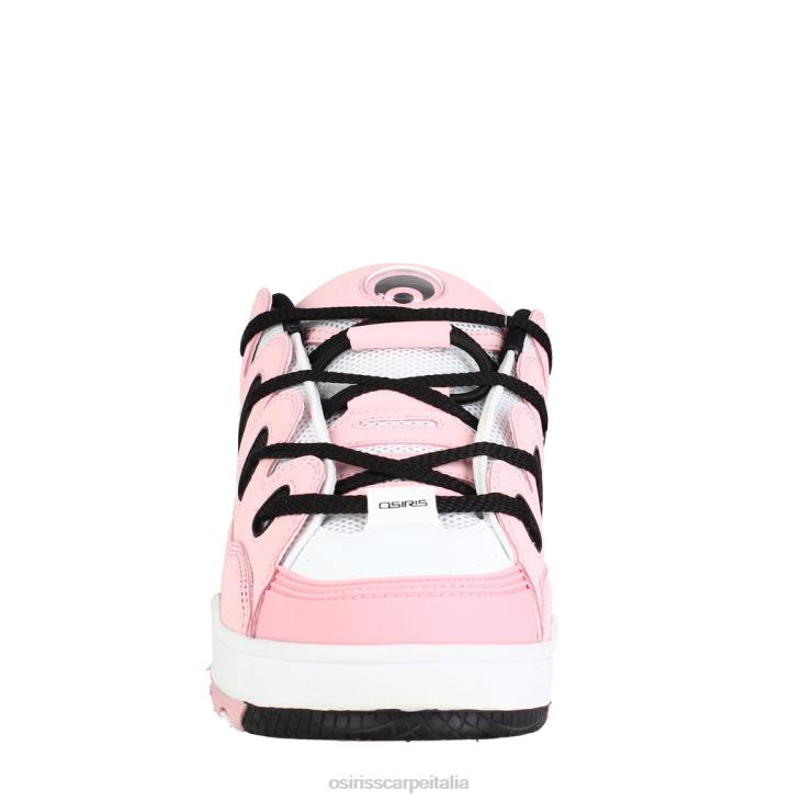 Osiris unisex d3 eg Z8JT7 scarpa rosa/bianco/nero